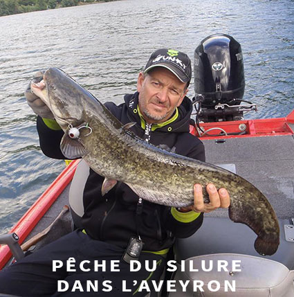 Guide de pêche silure en Aveyron